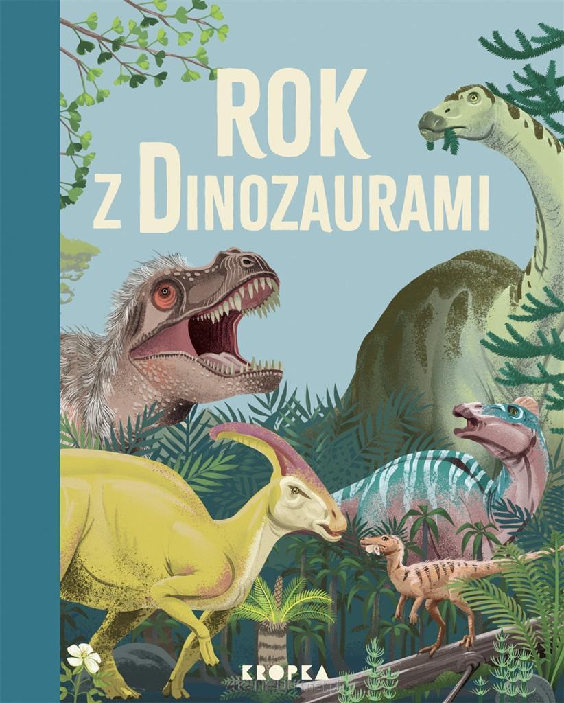Książeczka obrazkowa Rok z dinozaurami