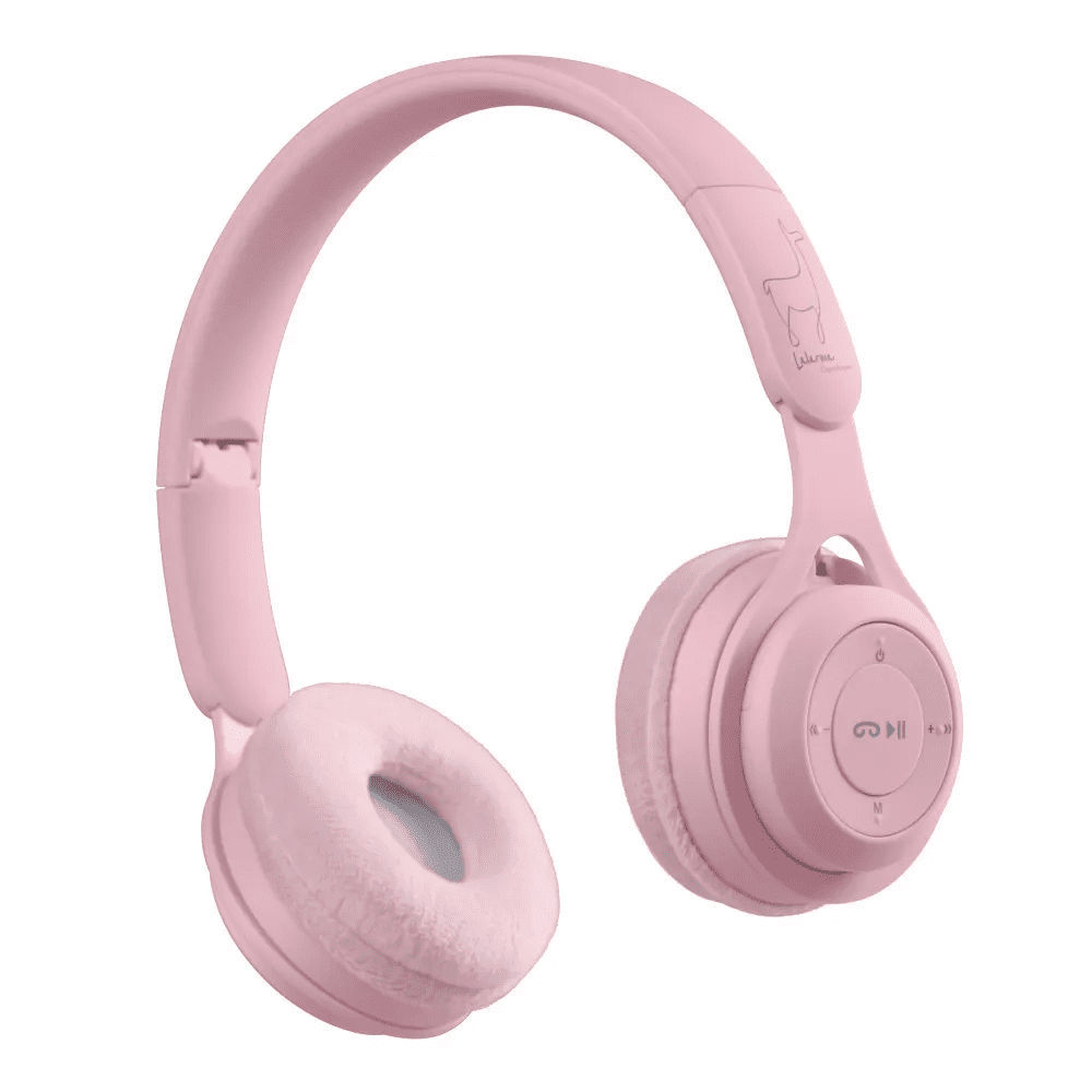 Lalarma, Bezprzewodowe słuchawki dla dzieci Cotton Candy Pink