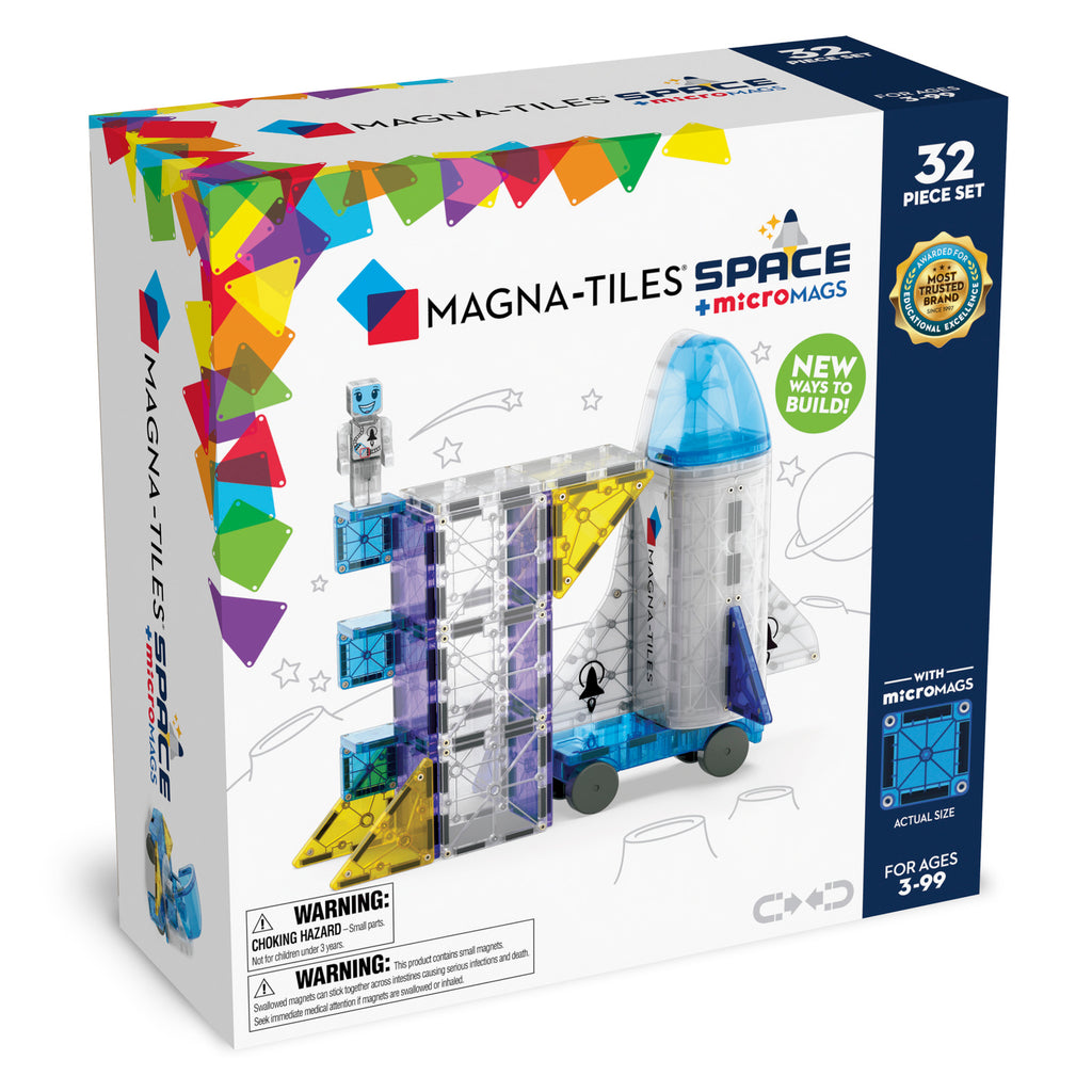 MAGNA-TILES® Klocki Magnetyczne Kosmos 32 el.