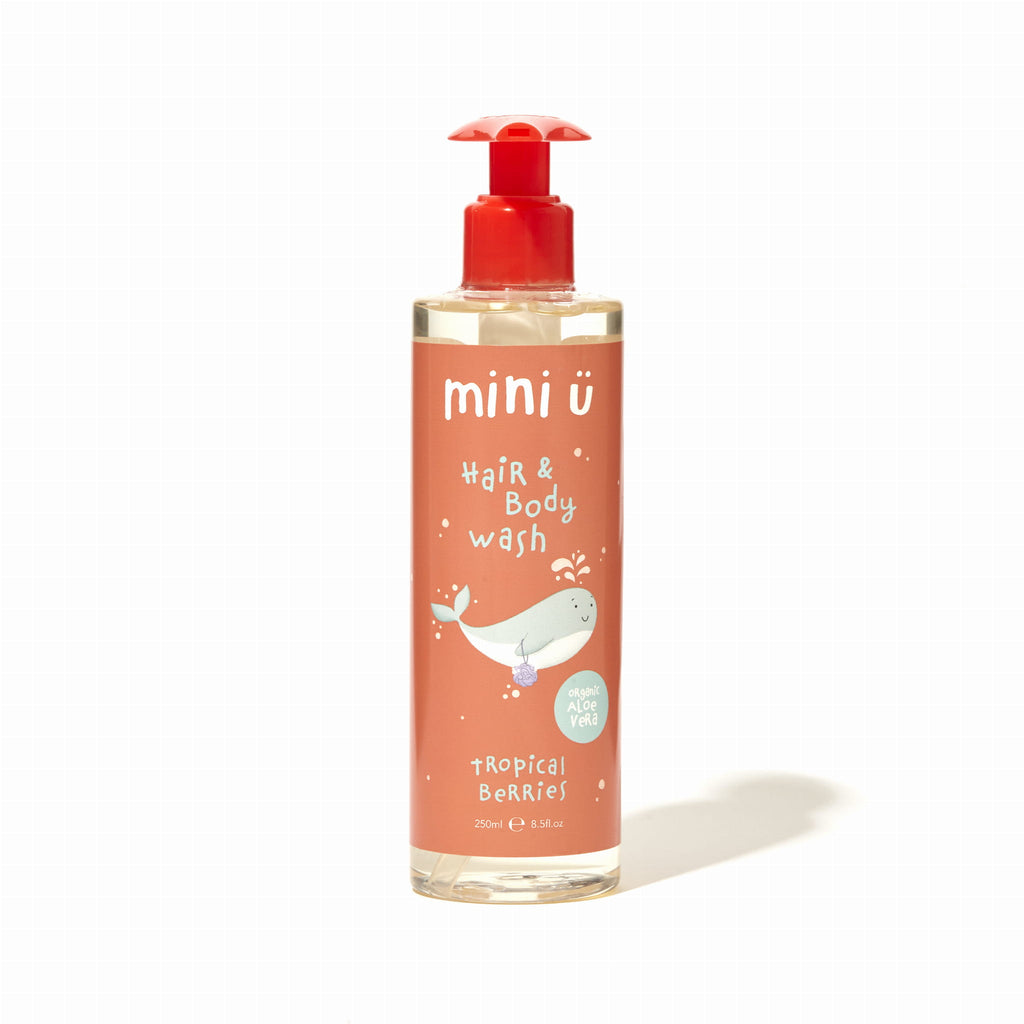 Mini U, Naturalny żel do mycia ciała i włosów
