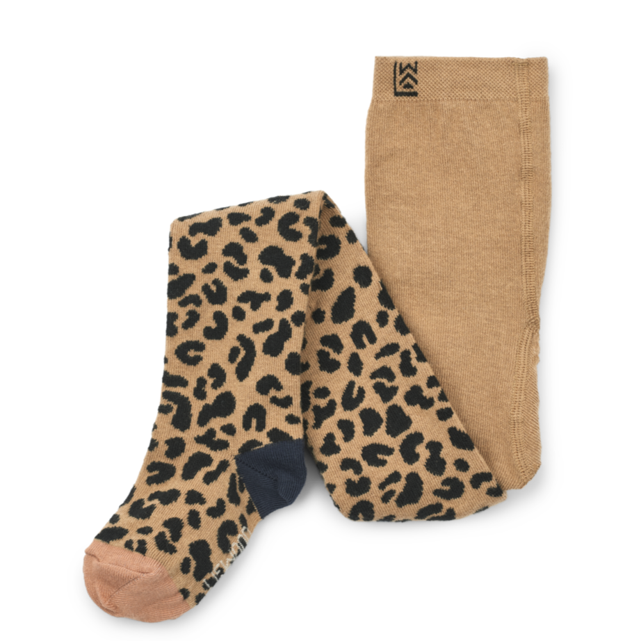 Rajstopy leopard SILVA TIGHTS