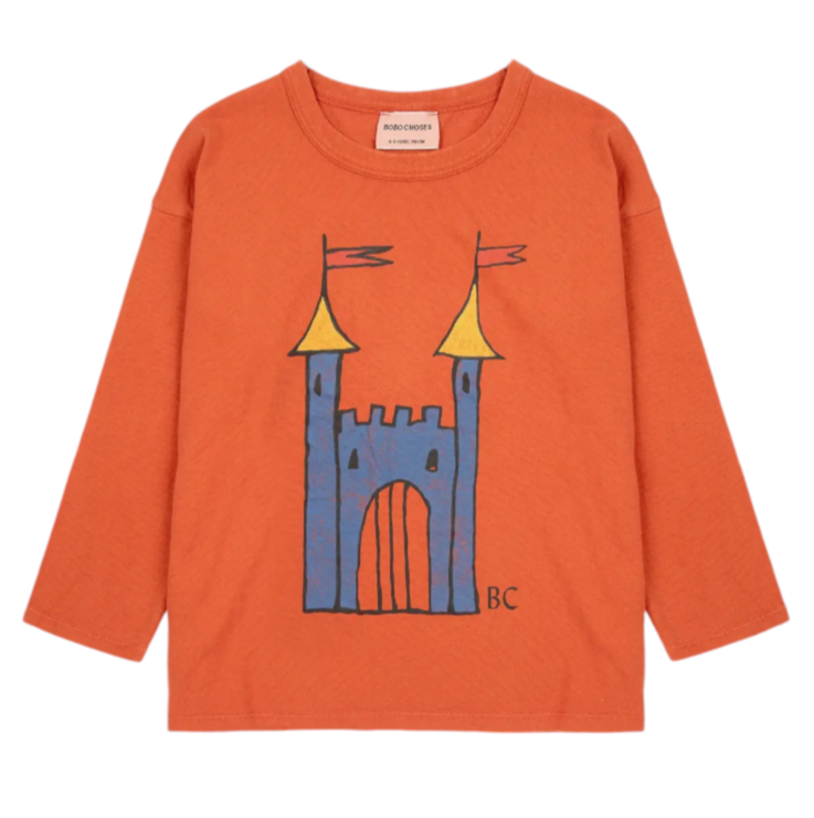 Bluzka z długim rękawem FARAWAY CASTLE T-SHIRT