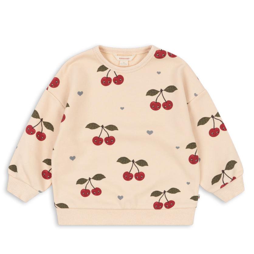 Bluza dresowa LOU CHERRY BESTIE wisienki Konges Sloejd