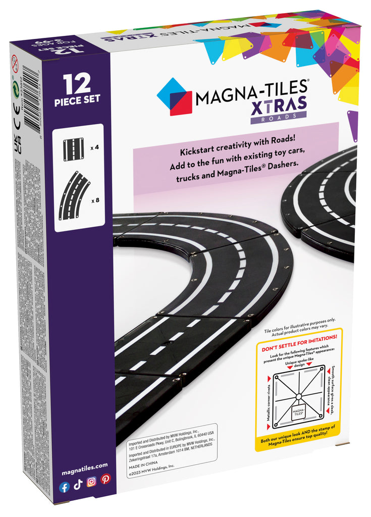 Magna Tiles®, Magnetyczna droga 12 elementów