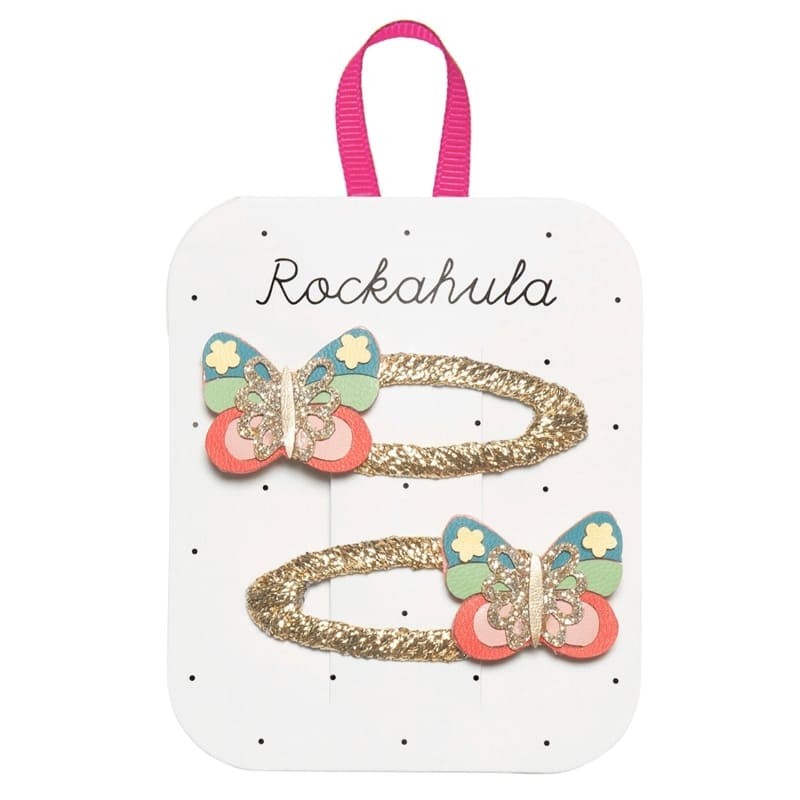 Rockahula Kids, Zestaw 2 spinek do włosów Motylki